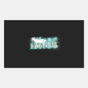 Sticker Rectangulaire Producteur de chèvres Whisperer