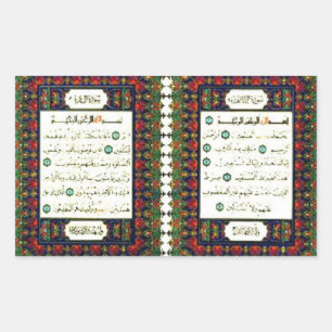 STICKER RECTANGULAIRE QUARAN