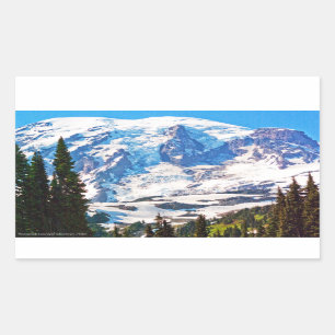 Sticker Rectangulaire Rainier P7350
