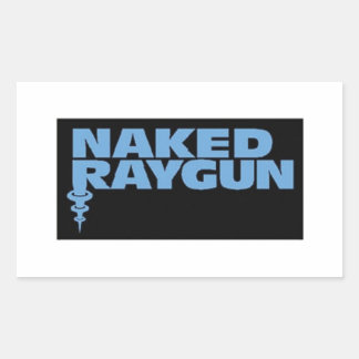 Sticker Rectangulaire Raygun nu
