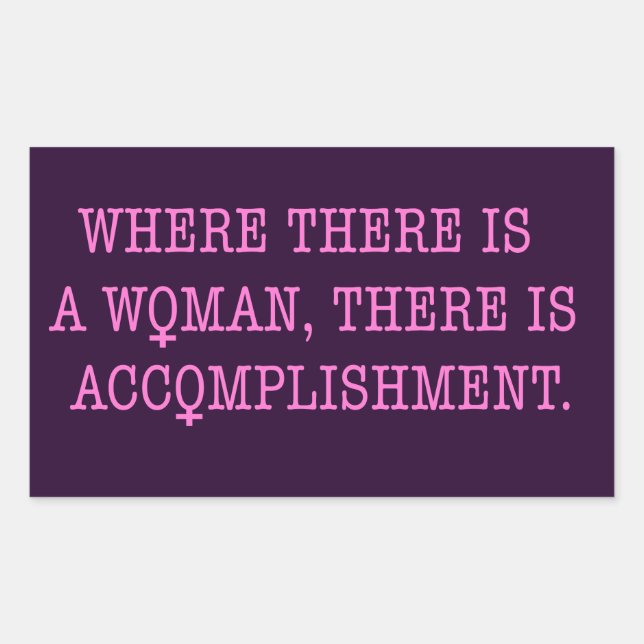 Sticker Rectangulaire Réalisation (Devant)