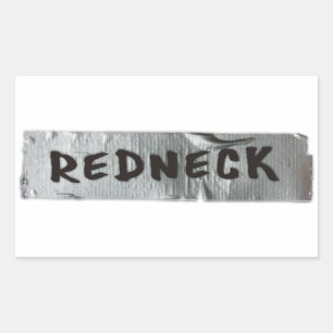 STICKER RECTANGULAIRE REDNECK