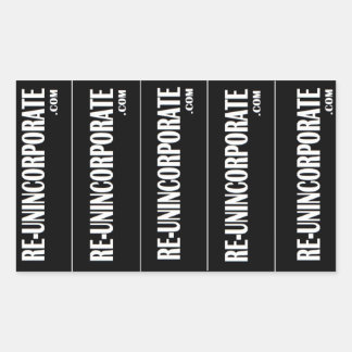 STICKER RECTANGULAIRE RÉINCORPORER