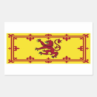 Sticker Rectangulaire rempart écossais