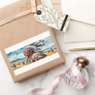 STICKER RECTANGULAIRE RÉUNION SUR LES PLAINES