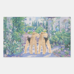 Sticker Rectangulaire Rêve de Lavande