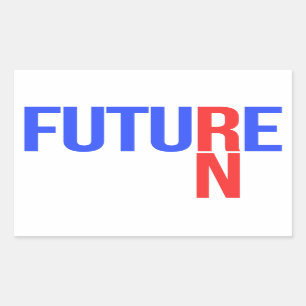 STICKER RECTANGULAIRE RN FUTUR