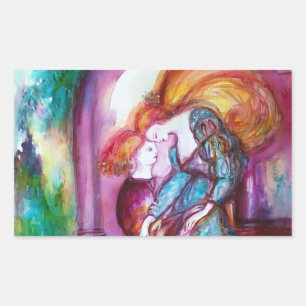 Sticker Rectangulaire ROMEO ET JULIET Romantique Saint Valentin