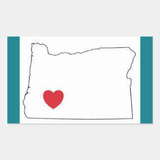 Sticker Rectangulaire Roseburg Strong Oregon