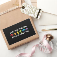 S'aimer les uns les autres Fierté gay LGBTQ Arc-en