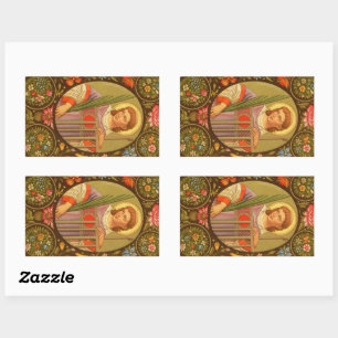 Sticker Rectangulaire Saint-Laurent de Rome (PM 04)