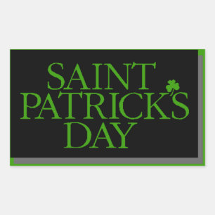 Sticker Rectangulaire Saint Patrick's Day