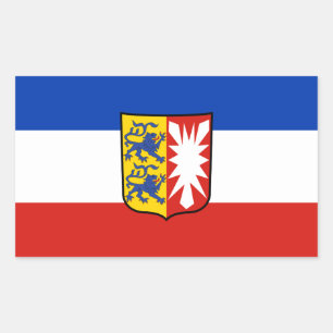 Sticker rectangulaire Schleswig-Holstein