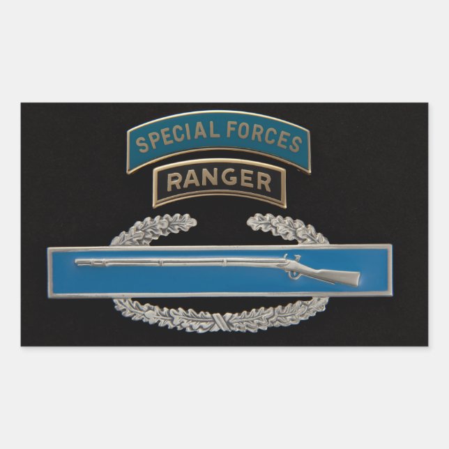 Sticker Rectangulaire SF Ranger CIB (Devant)