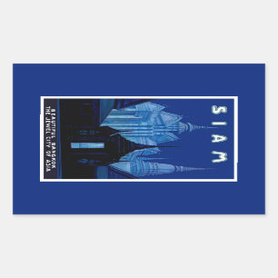 Sticker Rectangulaire Siam