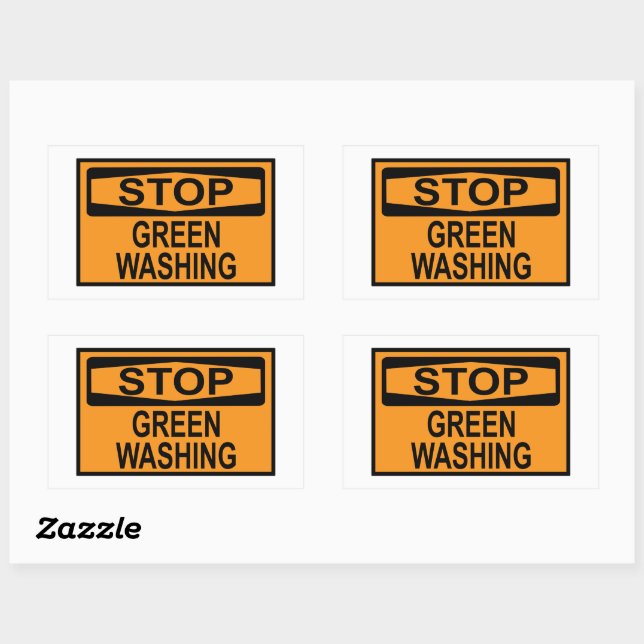 STICKER RECTANGULAIRE SIGNE D'ARRÊT (Feuille)