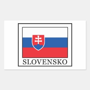 Sticker Rectangulaire Slovène