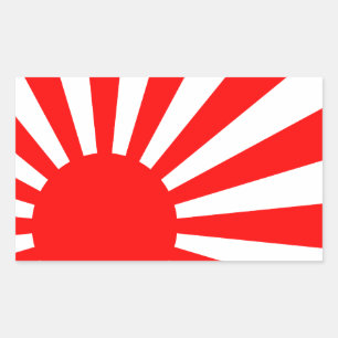 Sticker Rectangulaire Soleil levant
