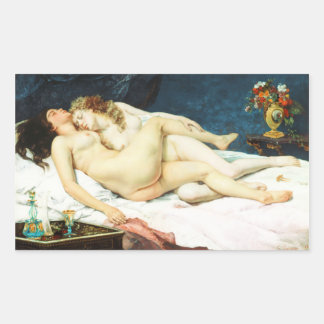 Sticker Rectangulaire Sommeil