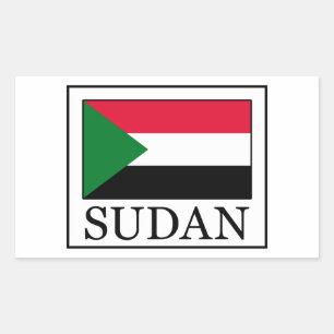 Sticker Rectangulaire Soudan
