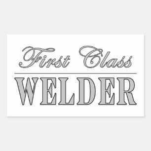 Sticker Rectangulaire Soudeurs stylés : Soudeur de première classe