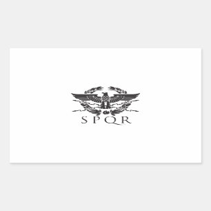 Sticker Rectangulaire spqr hemblem.ai
