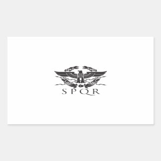 Sticker Rectangulaire spqr hemblem.ai