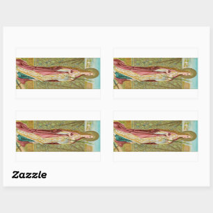 Sticker Rectangulaire St. Agnes de Rome (BC 01)