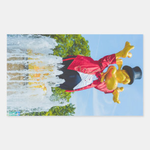 Sticker Rectangulaire Statue du Gardaland, Italie