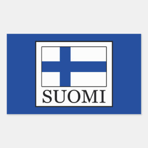 Sticker Rectangulaire Suomi