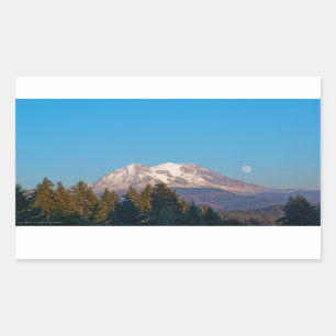 Sticker Rectangulaire Super Moon 2014