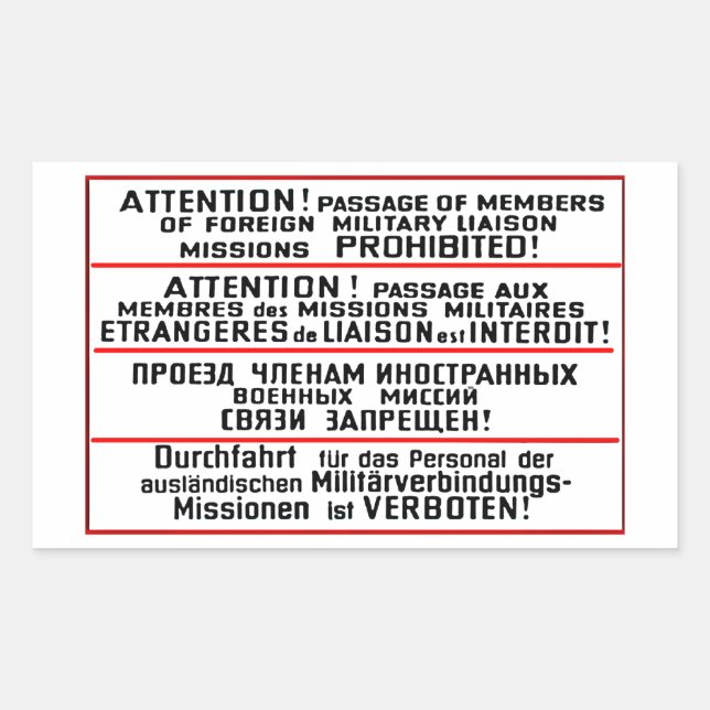 Sticker Rectangulaire Symbole de mission Memorabilia (Devant)
