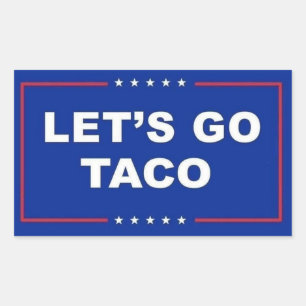 Sticker Rectangulaire Taco