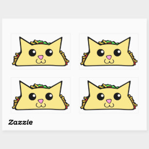 Sticker rectangulaire Tacocat II