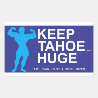 Sticker Rectangulaire Tahoe Huge