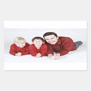 Sticker Rectangulaire Télécharger votre photo