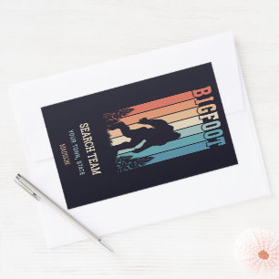 Sticker Rectangulaire Texte personnalisé