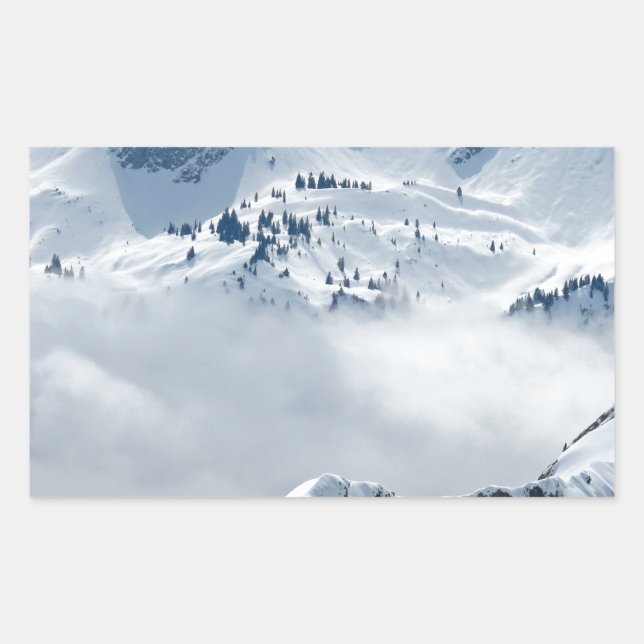 Sticker Rectangulaire Toundra (Devant)