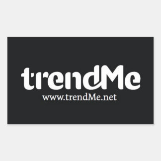 Sticker Rectangulaire trendMeオリジナルステッカー