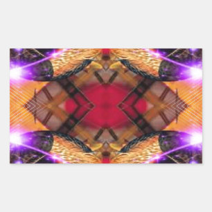 Sticker Rectangulaire Troisième oeil