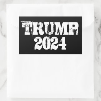 Sticker Rectangulaire Trump 2024