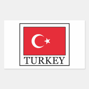 Sticker Rectangulaire Turquie