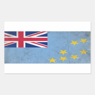 Sticker Rectangulaire Tuvalu