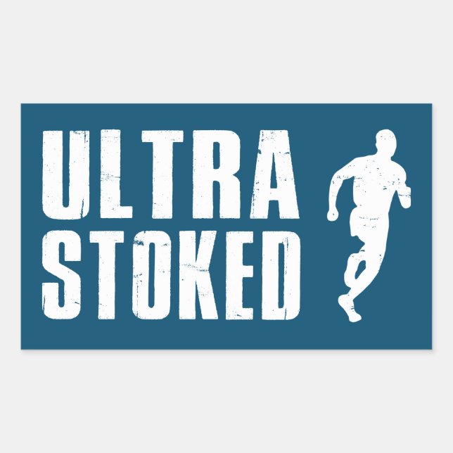 Sticker Rectangulaire Ultra stocké (Devant)