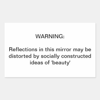 Sticker Rectangulaire Un rappel important