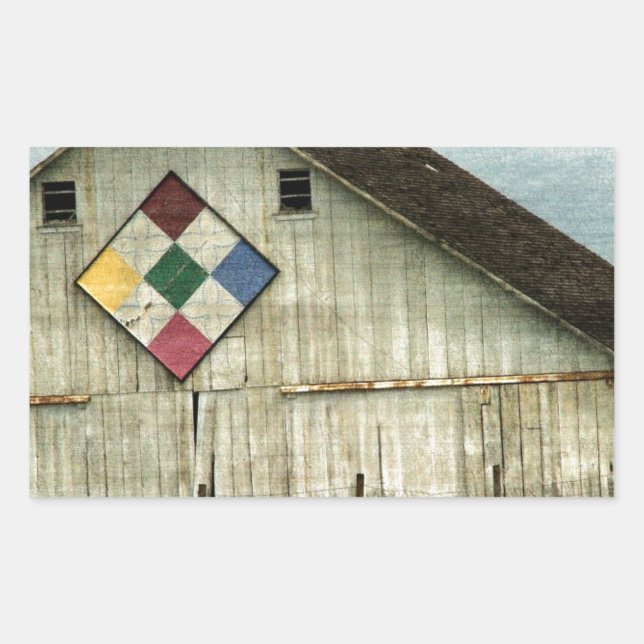 Sticker Rectangulaire Une Éberge Qui Était (Devant)