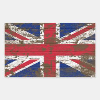 Sticker Rectangulaire Union Jack