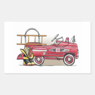Sticker Rectangulaire Véhicule automobile