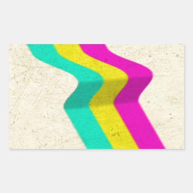 STICKER RECTANGULAIRE VHS (Devant)