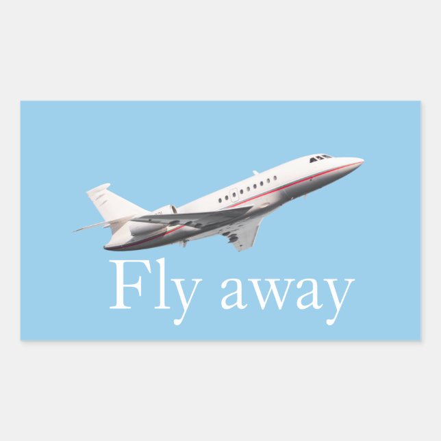 Sticker Rectangulaire Voler (Devant)